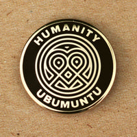 Champion Humanity Lapel Pin Badge