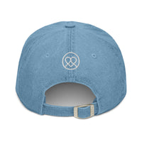 Thumbnail for Good Human Adjustable Denim Unisex Cap.
